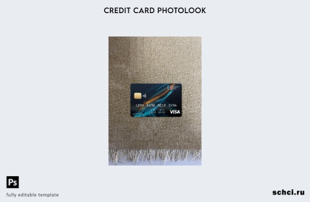 цифровая загрузка сберегательного банка Ботсваны, карта Visa, фотоизображение, п